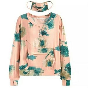 Adyson Parker pullover top with mask